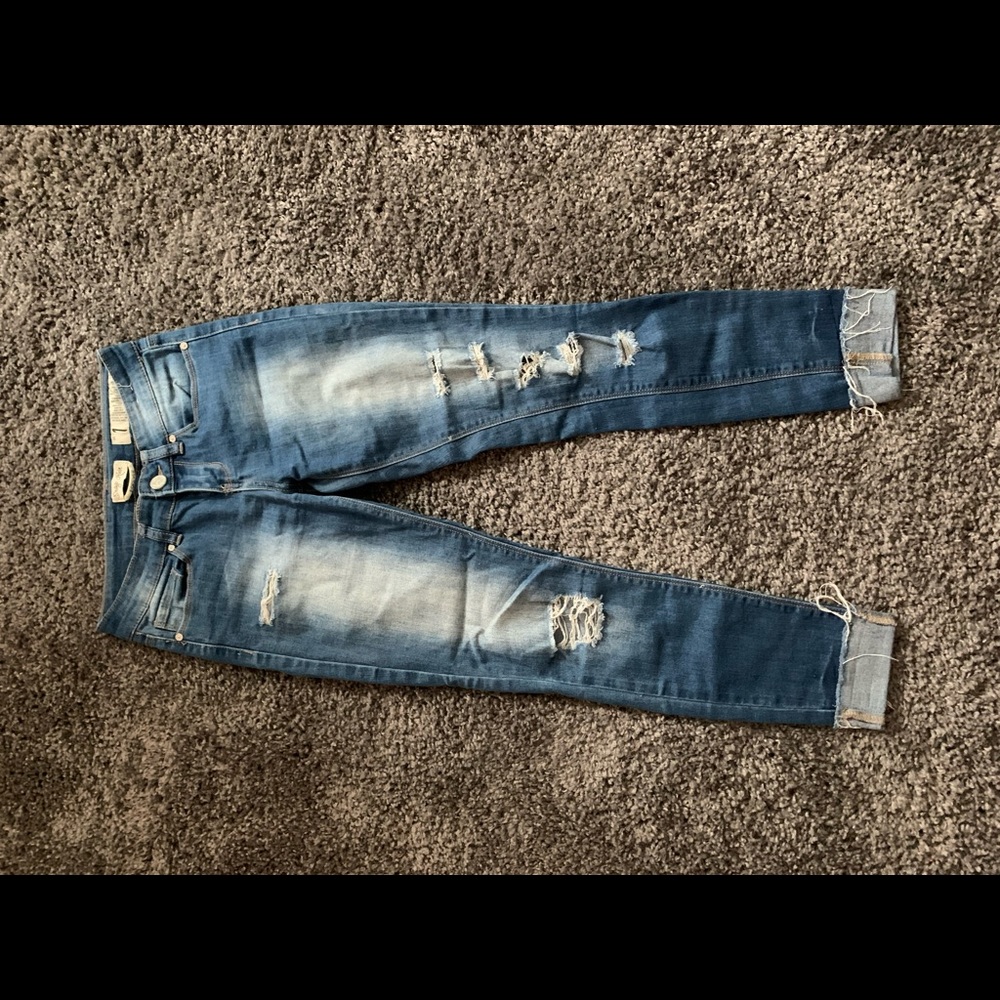 Women’s Ordigo Rein skinny jeans size: 1 color: medium-dark wash